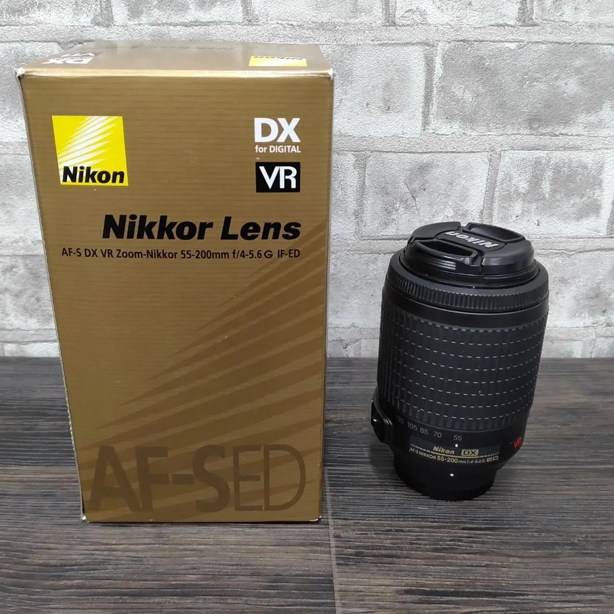 Nikon ズームレンズ Nikkor 55-200mm f 4-5.6G - レンズ(ズーム)