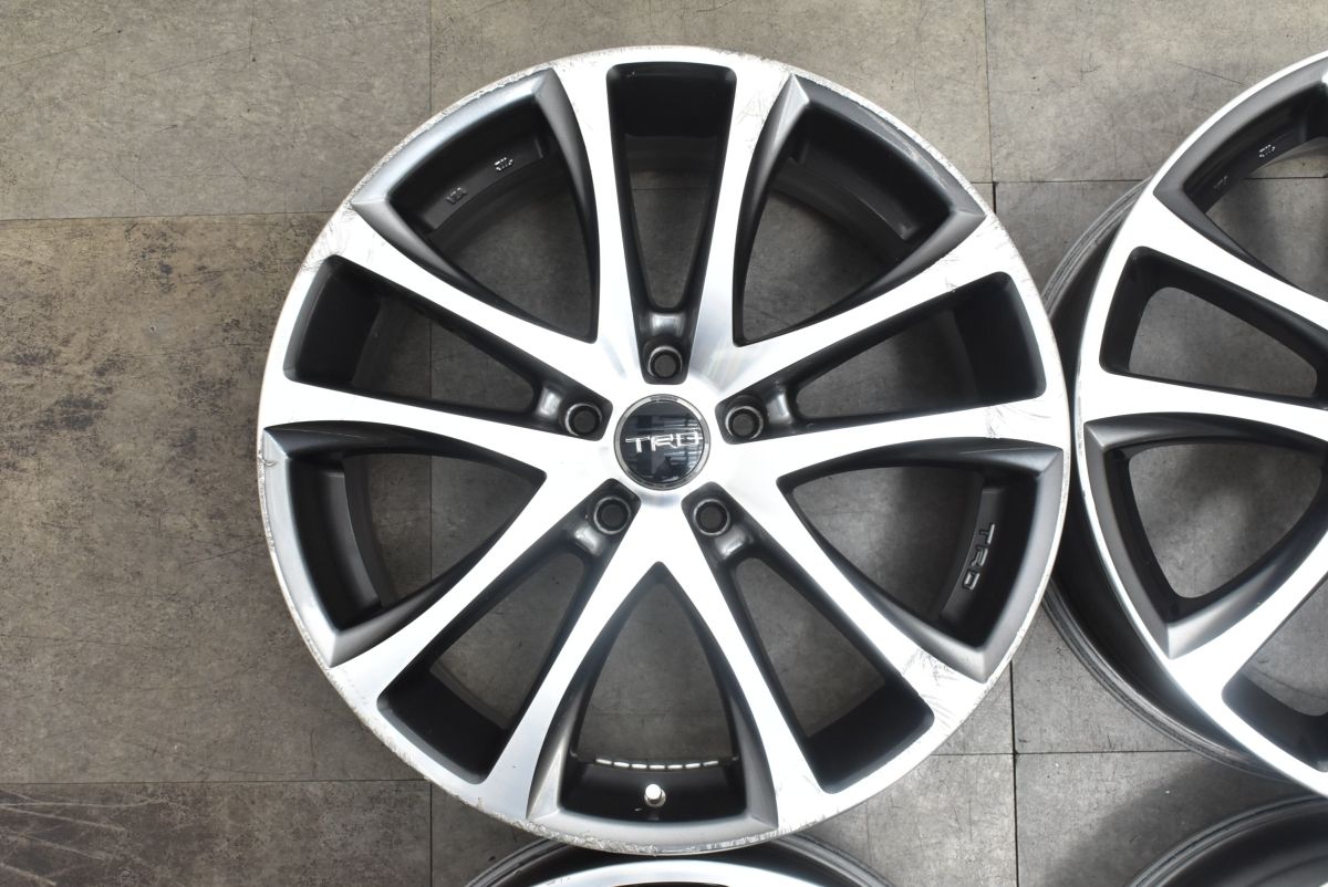 ドレスアップ用に トヨタ 純正 TRD TF5 19in 8J 45 PCD114.3 4本セット インチアップ アルファード RAV4 ハリアー マークX FFCRYSTALESIA_COM