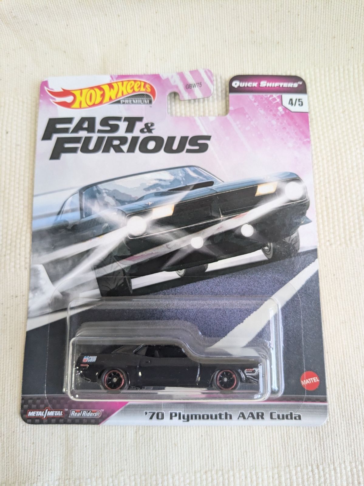 ホットウィール ワイルド・スピード QUICK SHIFTERS クイックシフター