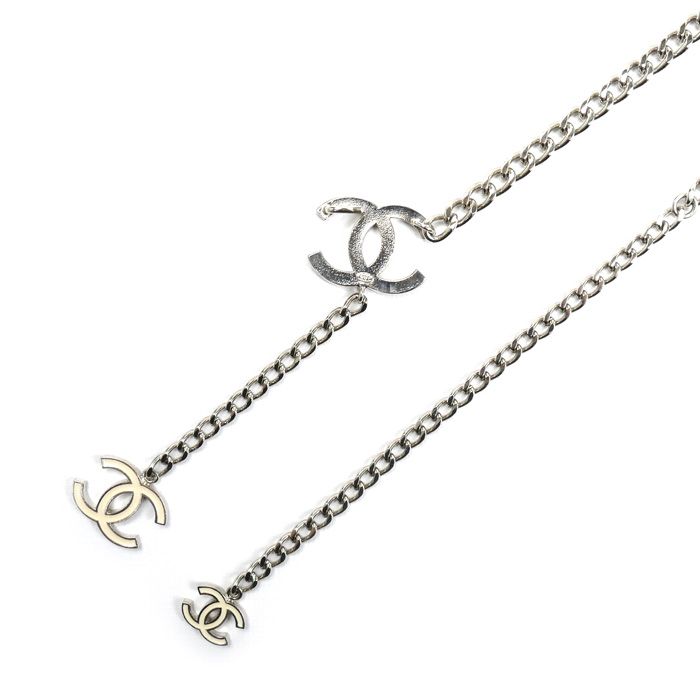 【美品✨】シャネル★チェーンベルト★シルバー★ココマーク CHANEL シャネル チェーンベルト ココマーク メタル レザー