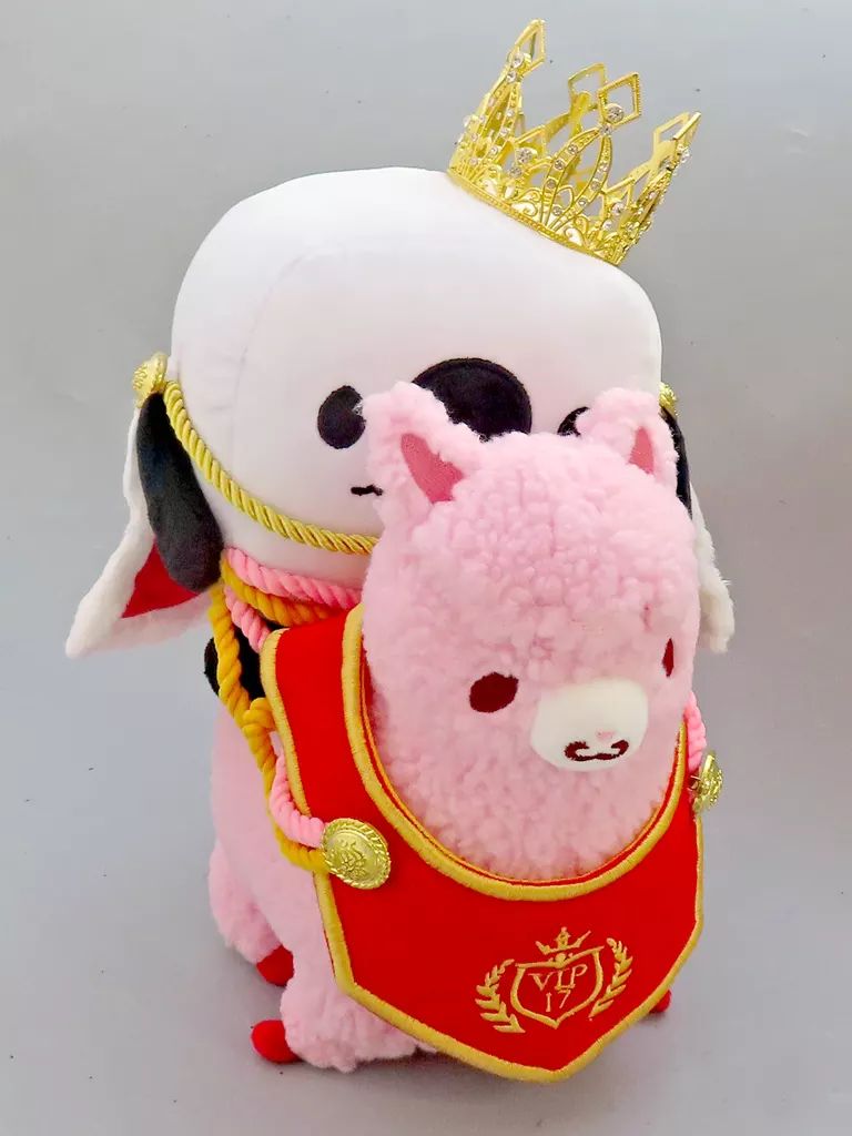 中古】ぬいぐるみ ハッピーラマ＆キングベイビー VIP限定ぬいぐるみ