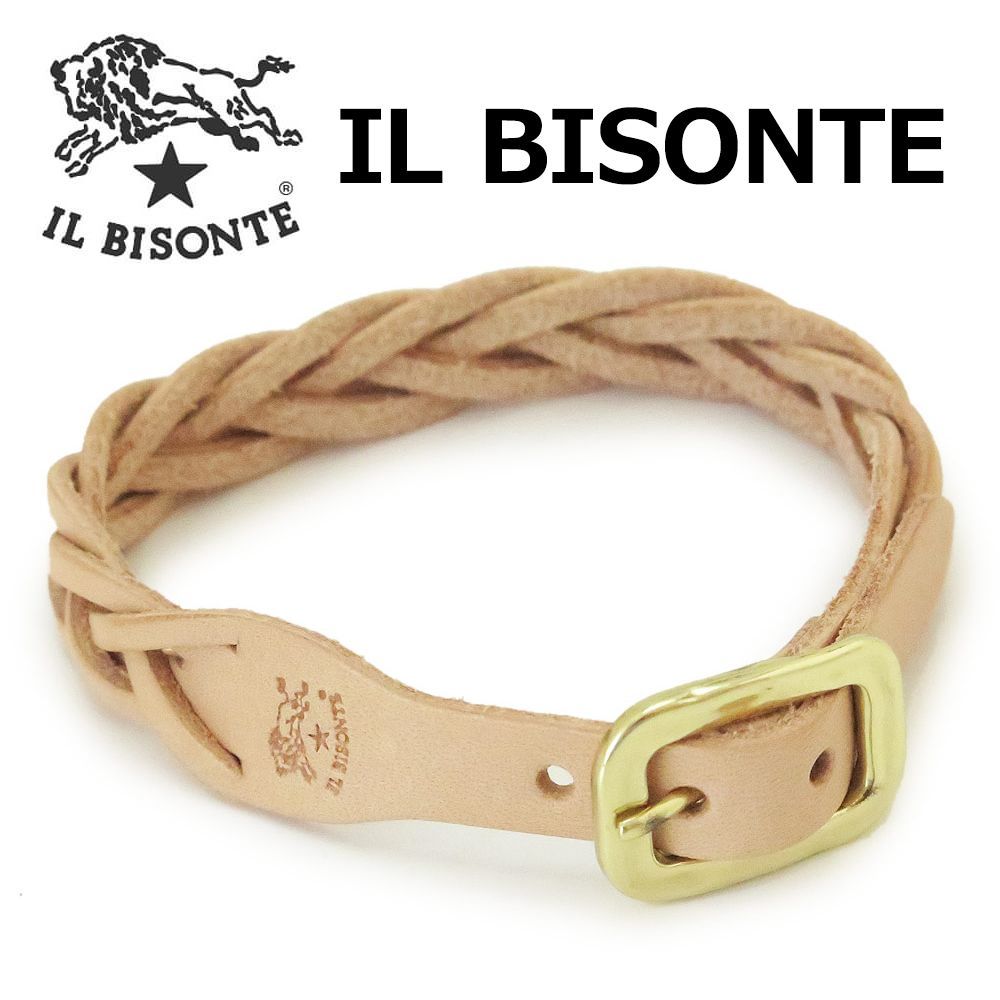 新品未使用・残り僅か】IL BISONTE イルビゾンテ ブレスレット OBR007