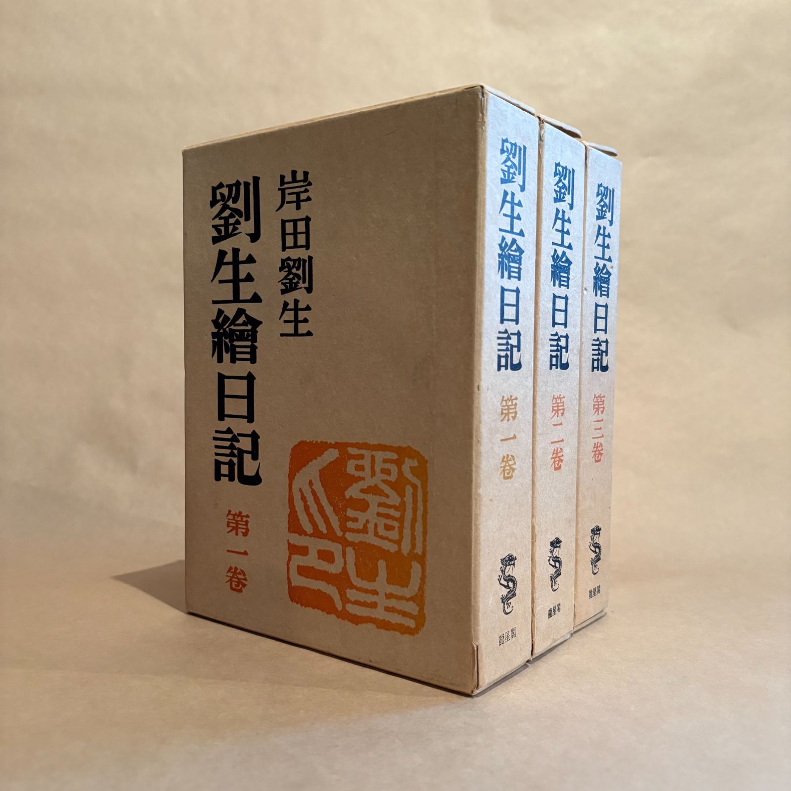劉生絵日記 全3巻セット 岸田劉生・著 龍星閣（中古本） - メルカリ