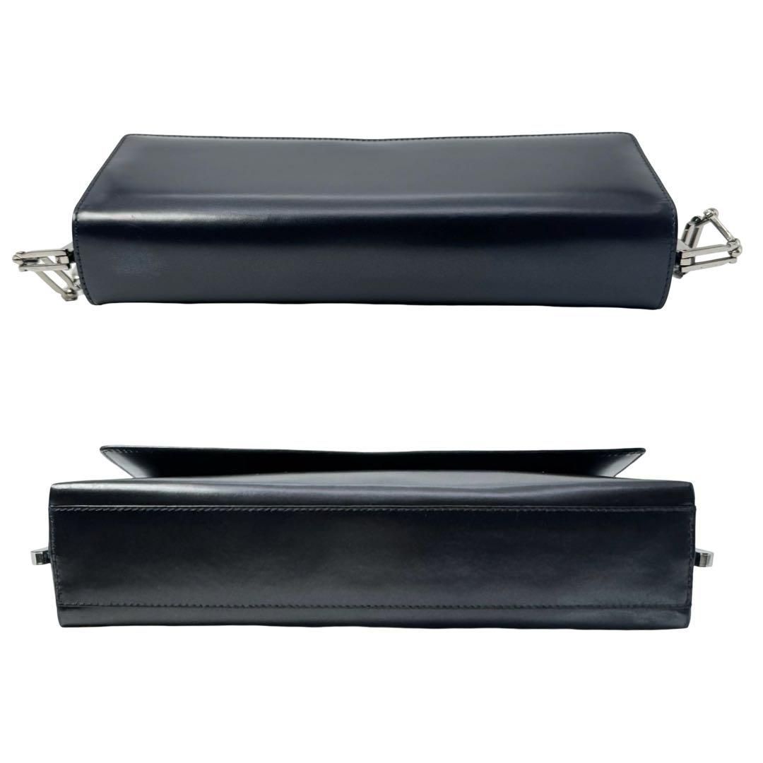 フェラガモ チェーンショルダー バッグ レザー フォーマル ブラック レディース Salvatore Ferragamo フェラガモ チェーンショルダー バッグ