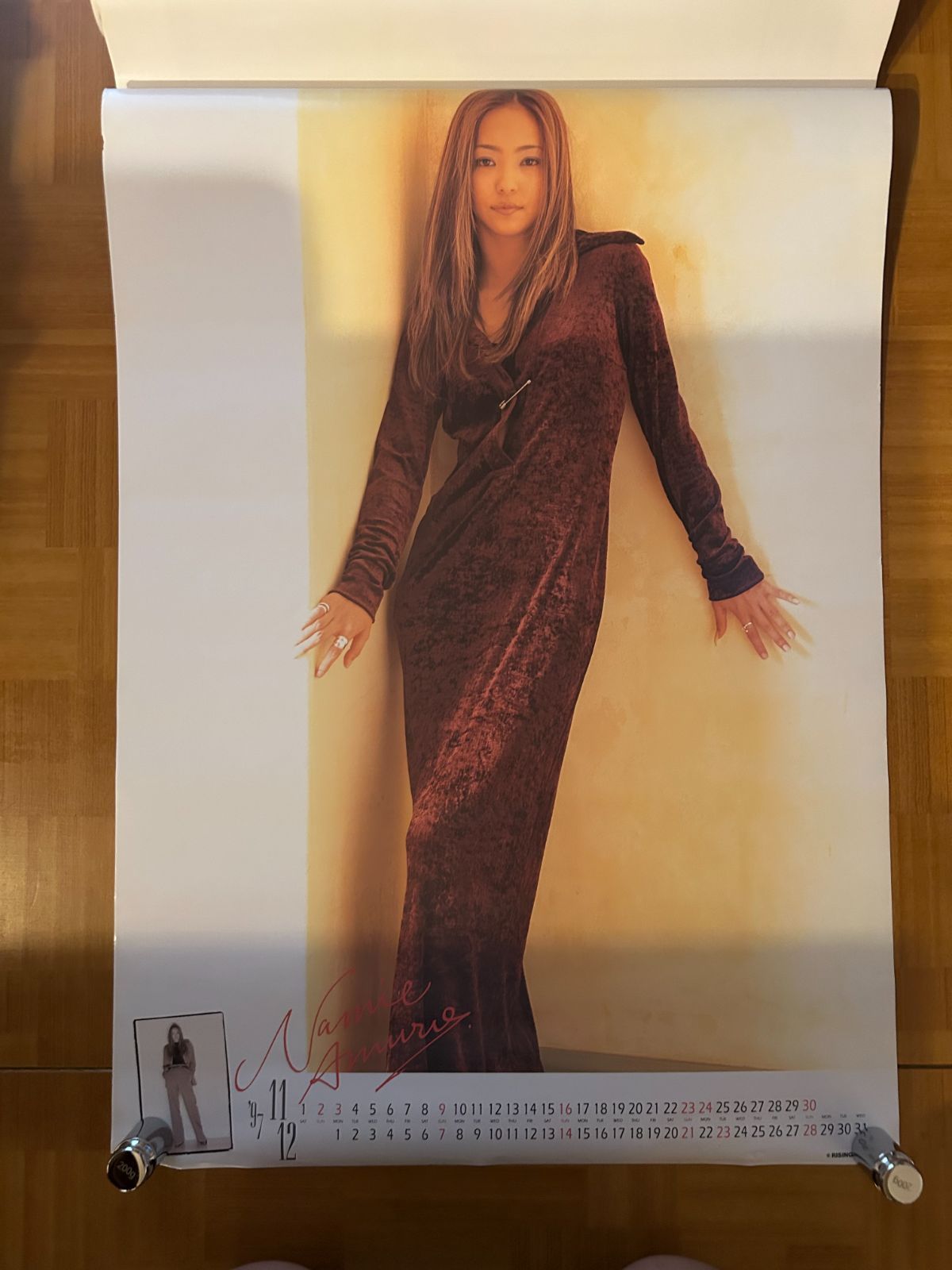 安室奈美恵 / 1997年 オフィシャルカレンダー B2サイズ