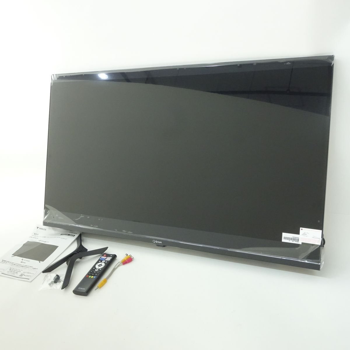 山善 Qriom キュリオム QRK-40TL2K 40インチ チューナーレス