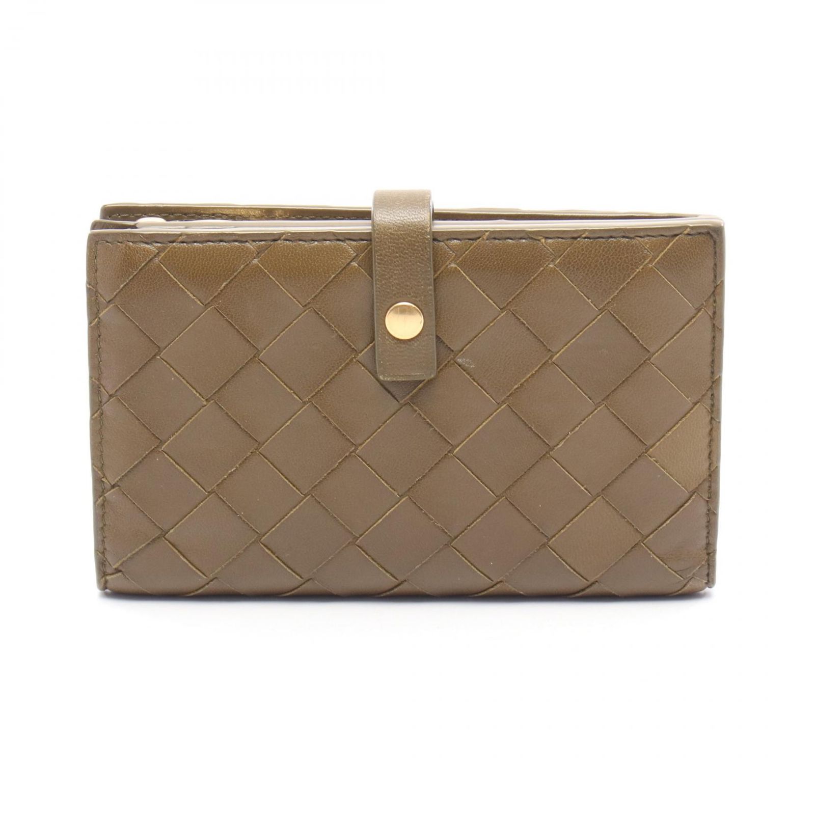ボッテガヴェネタ BOTTEGA VENETA 二つ折り財布 イントレ