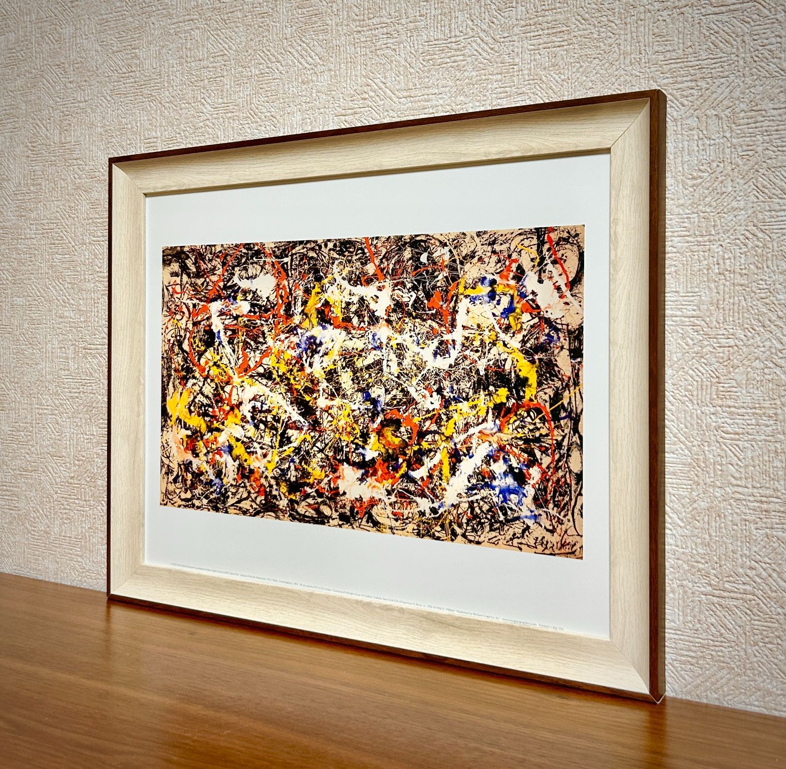 額装品/Convergence（ジャクソン ポロック）pollock 【公式通販】