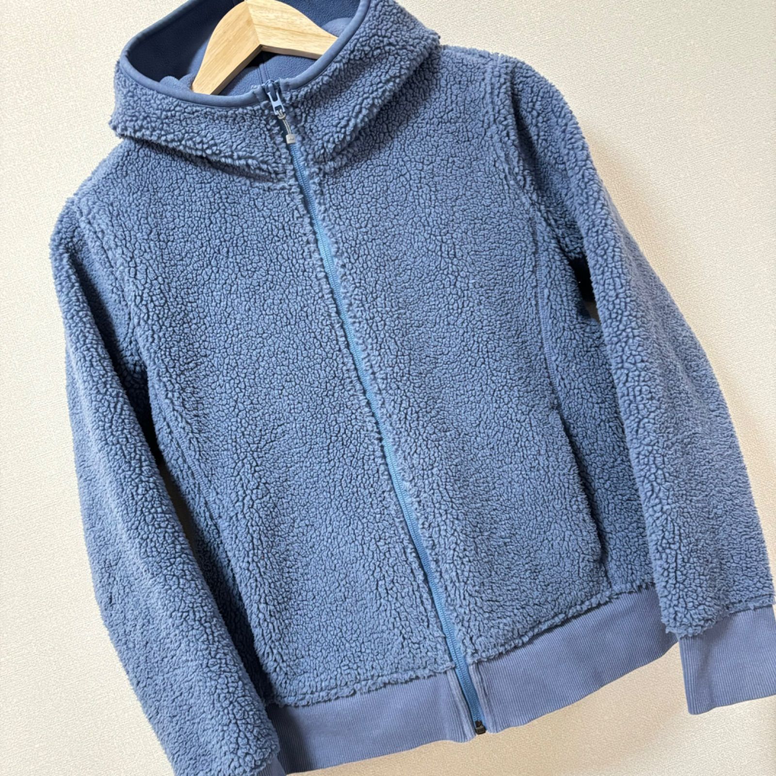 BURBERRY BLUE LABEL フリースボアパーカー アウター 秋冬 BURBERRY BLUE LABEL バーバリーブルーレーベル E1J02-802-07
