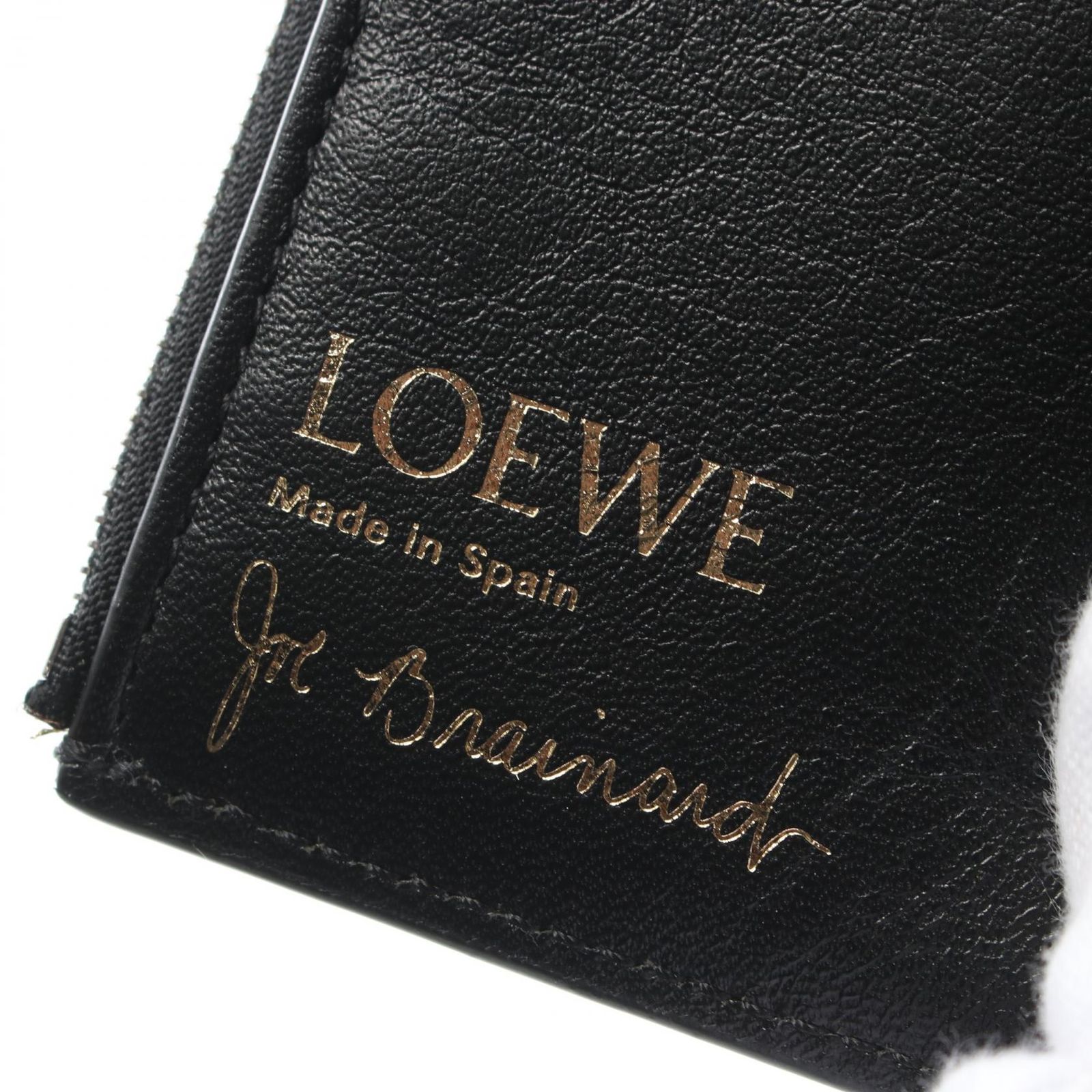 ロエベ LOEWE 三つ折り財布 ミントグリーン レザー 三つ折り財布