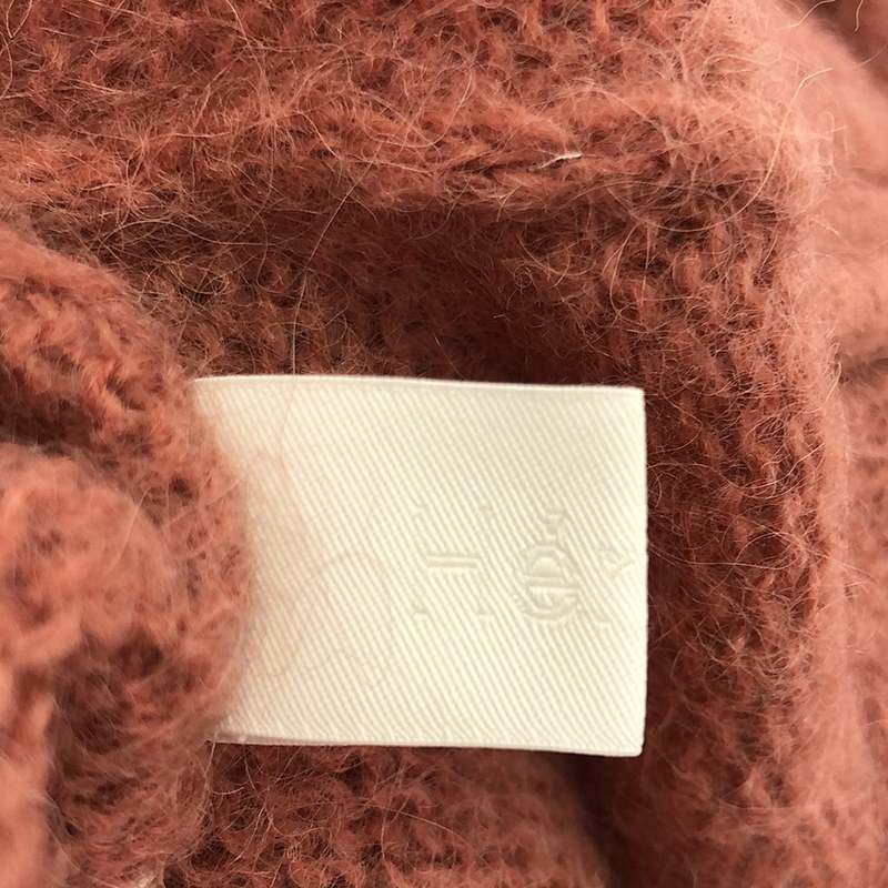 【美品】  Heriter / エリテ | 2022AW | Mohair pullover ニット | 38 | ピンク | レディース 美品】 Heriter / エリテ | 2022AW | Mohair pullover ニット | 38