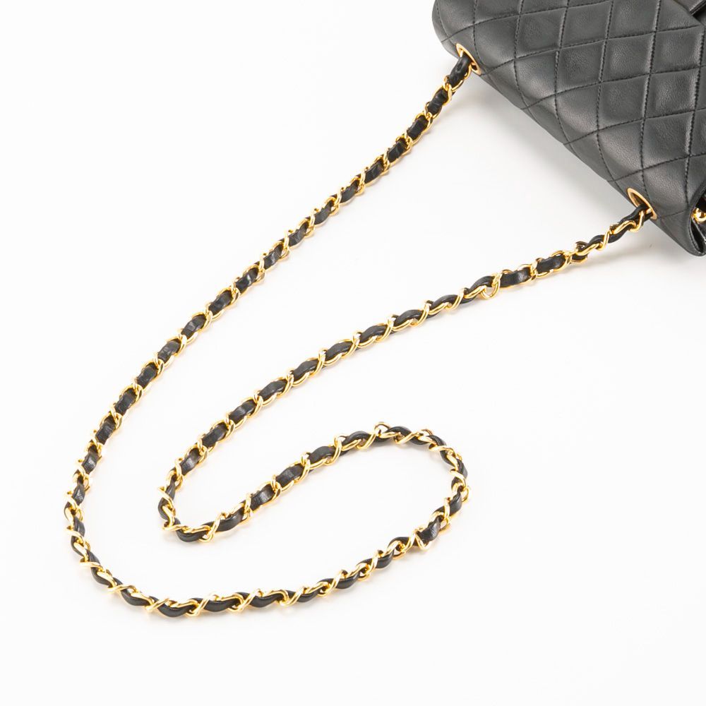 シャネル CHANEL ラムスキン ミニマトラッセ フラップライン ストレート ショルダーバッグ A01163 CHANEL - シャネル CHANEL ラムスキン ミニマトラッセ フラップライン
