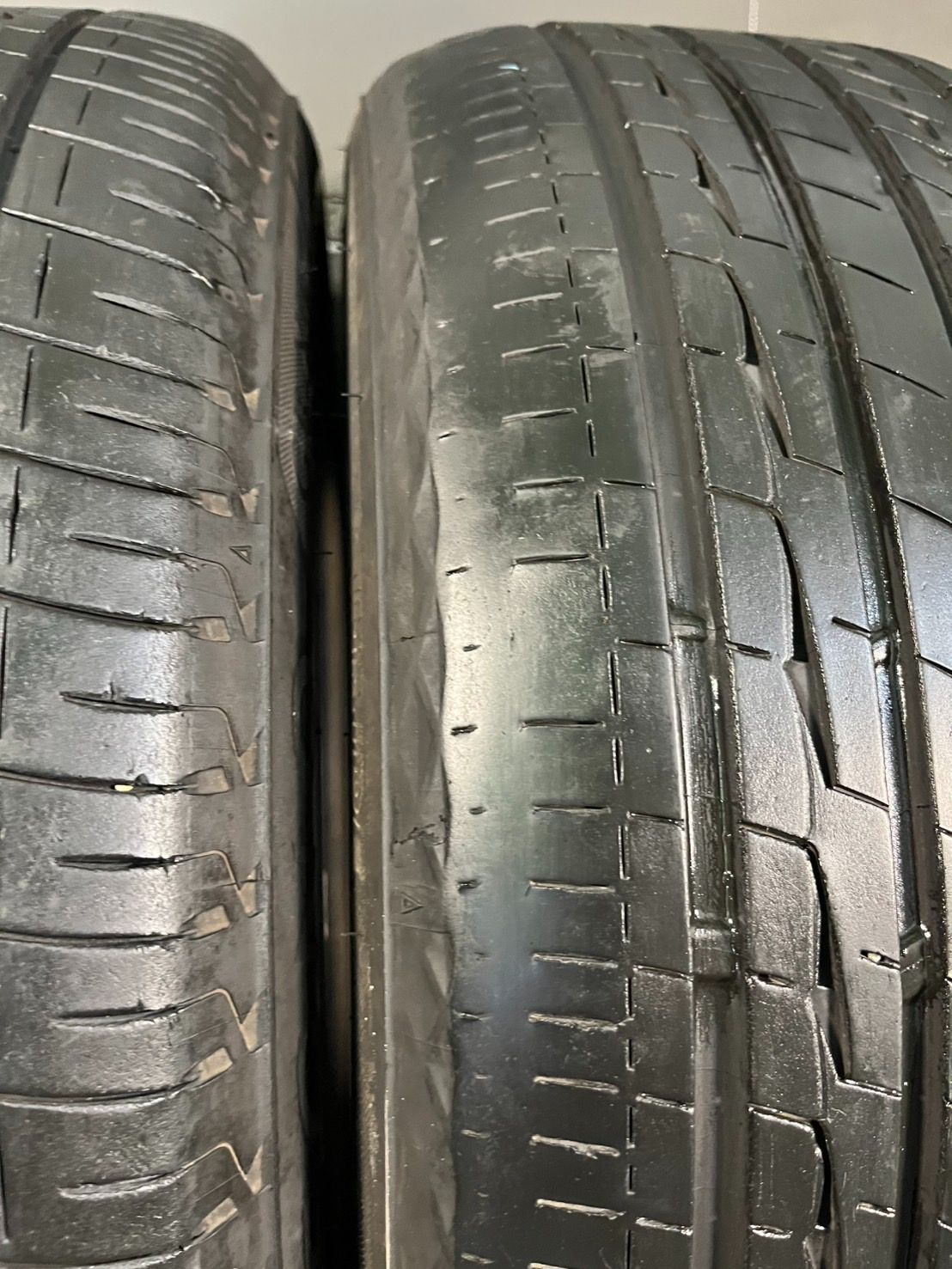 22年製　レグノ　225/45R18 ブリヂストン　溝7〜7.5分山　送料無料 2021年製 約7.5分山 ブリヂストン BRIDGESTONE レグノ REGNO GR