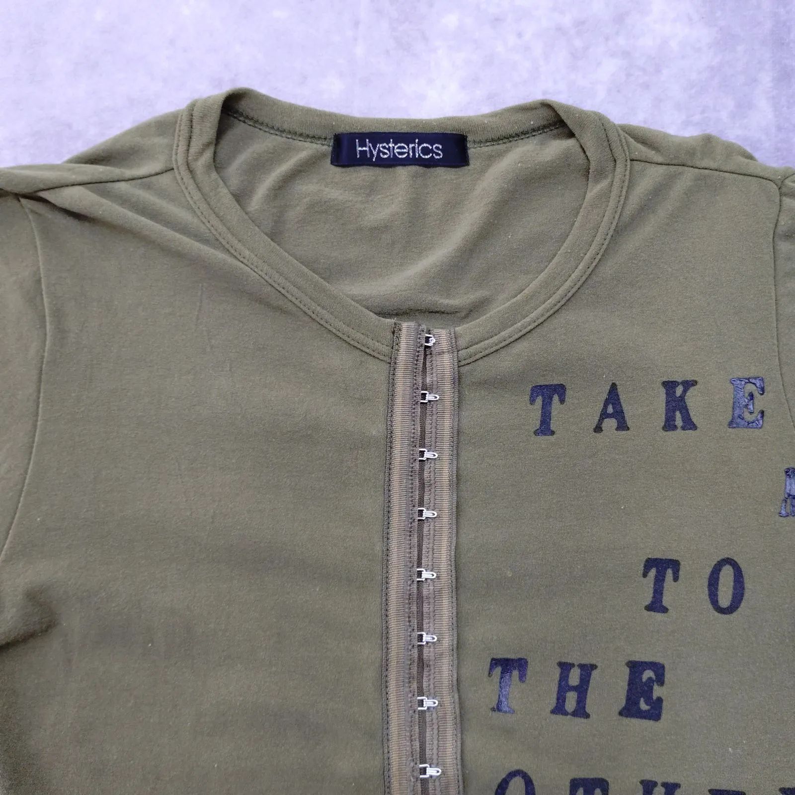 希少　Hysterics ヒステリックス　カーディガン　フリーサイズ Hysterics FREE サイズ カーディガン 日本製 ヒステリックス