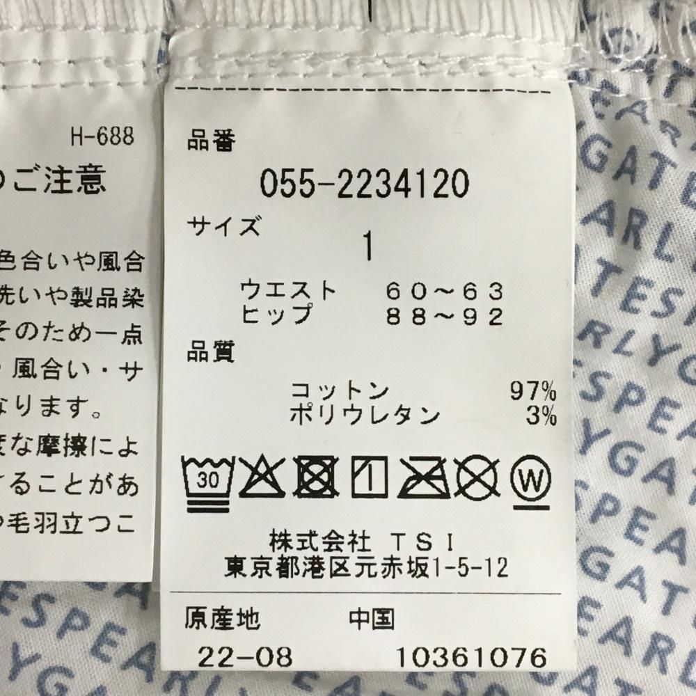 パーリーゲイツレディース 光栓 Wジャガード＋ピンタック ニット