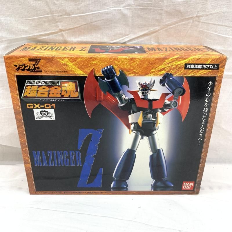 超合金魂 マジンガーZ GX-01 【未開封】 中古】開封・劣化ｱﾘ)超合金魂 GX-01 マジンガーZ[91] - メルカリ