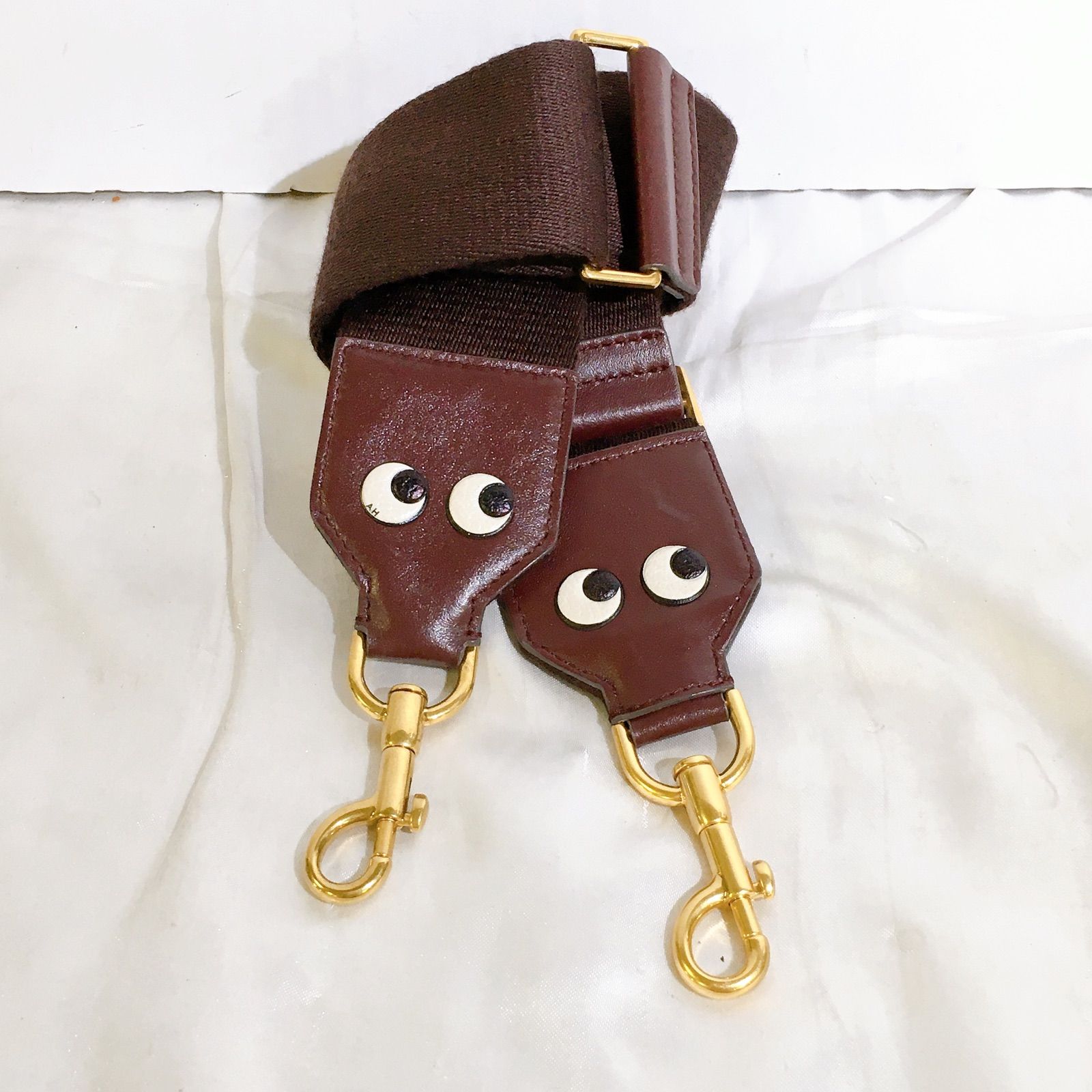 ANYA HINDMARCH Happy Rainbowショルダーストラップ美品 - ショルダー ...