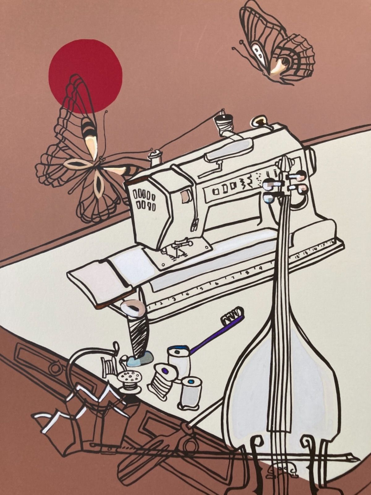 限定15枚 ジニー・キム 版画 貴重シルクスクリーン 絵画 SC16 カナダ