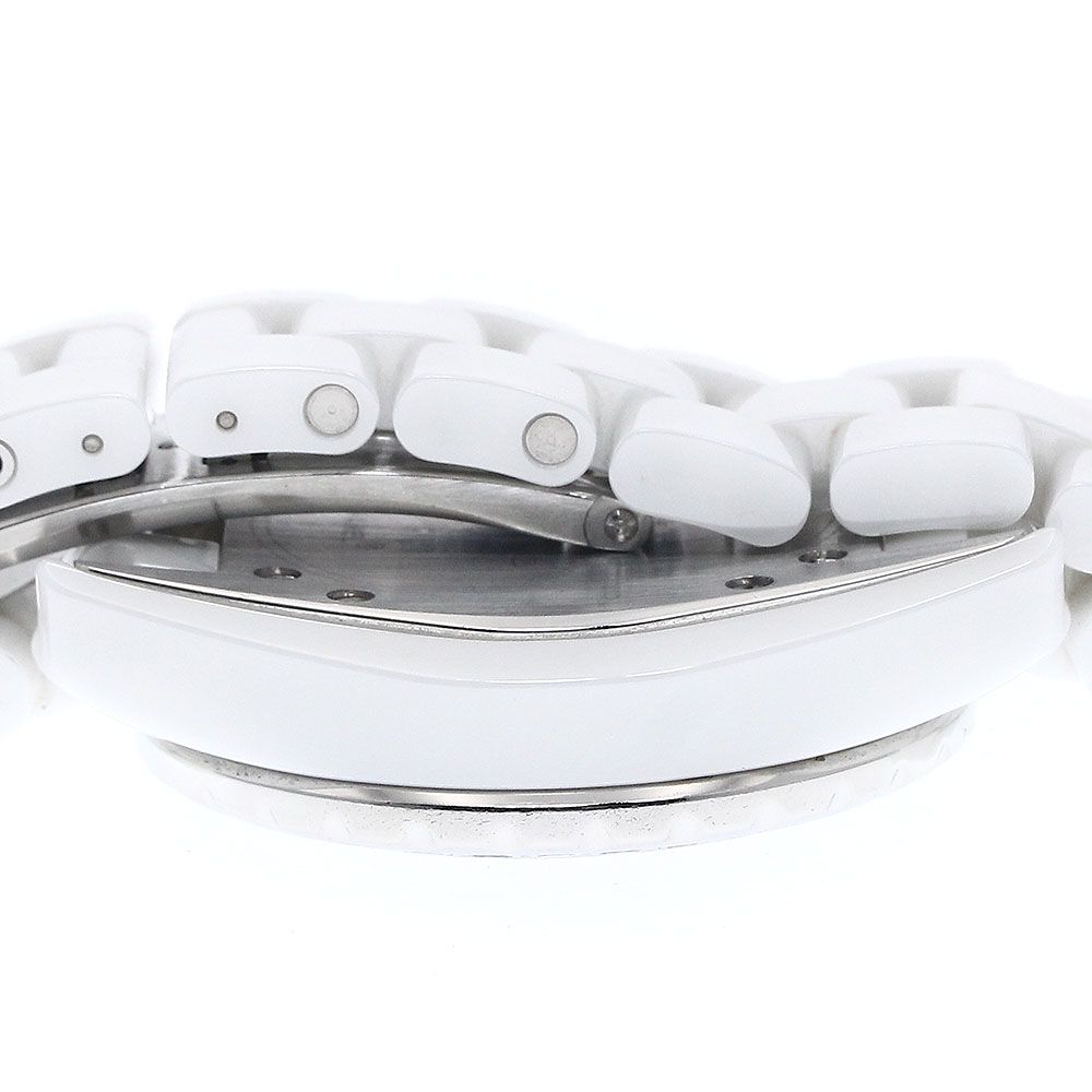 シャネル CHANEL H1179 J12 白セラミック ブルーサファイアベゼル クォーツ レディース _818451 ジェムラインジャパン - 公式サイト - / 美品 シャネル J12 H1179