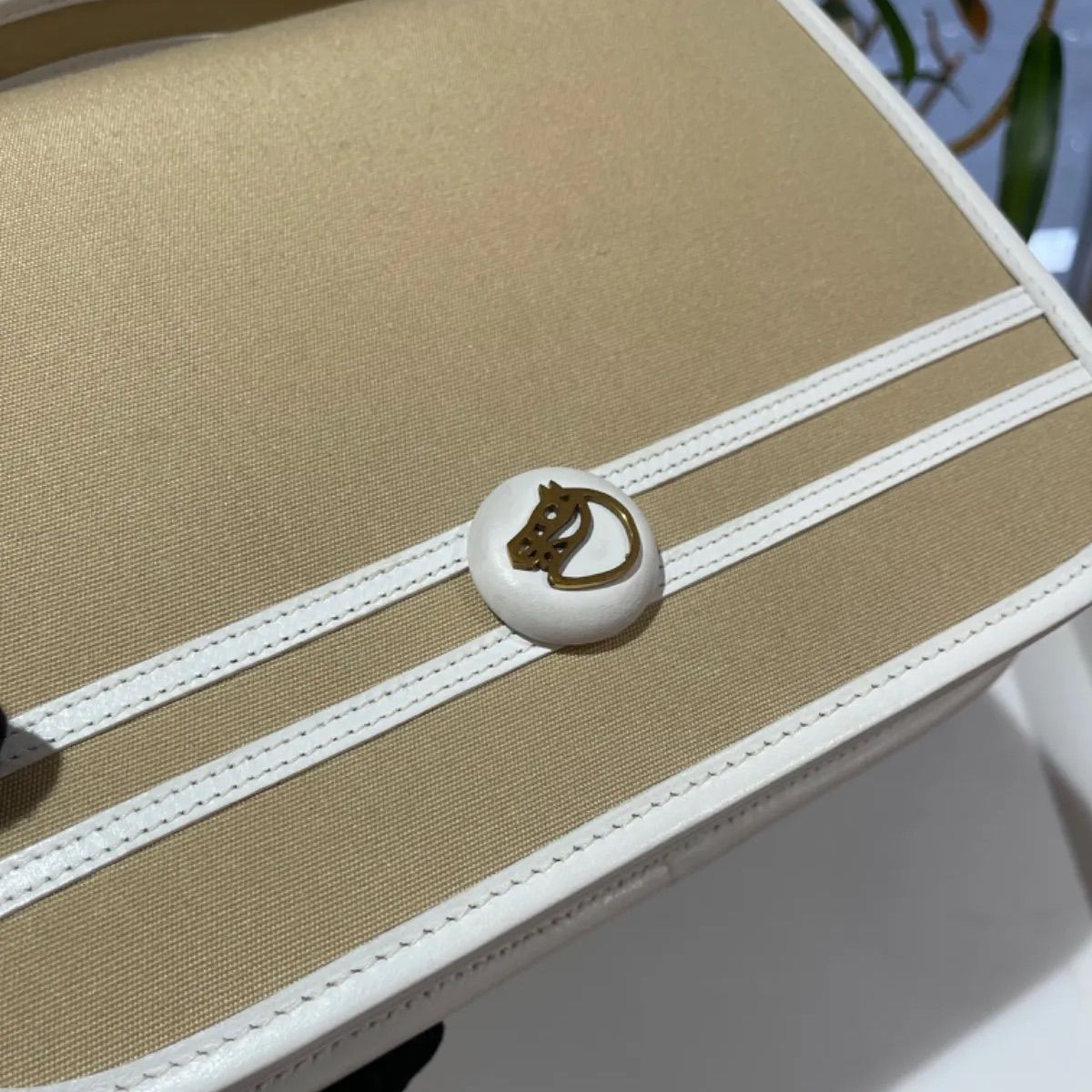 新品同様品】HERMES エルメス ジョッキー 2WAYショルダーバッグ トワル 