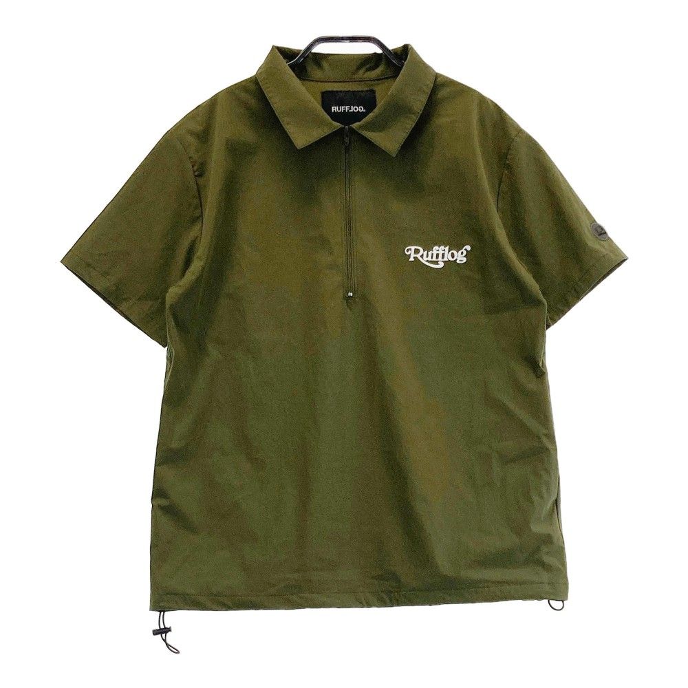 RUFFLOG ラフロッグ グリーン シャツ Lサイズ RUFFLOG ラフロッグ