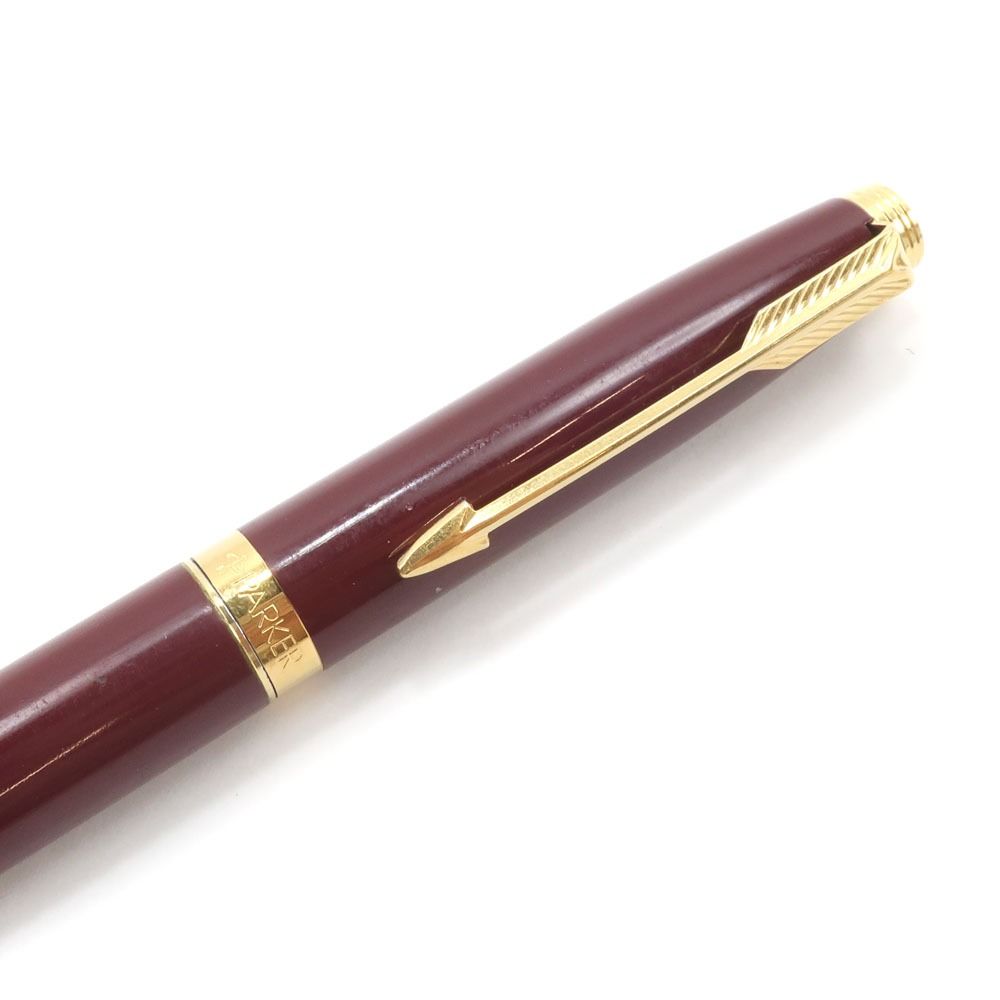 PARKER】パーカー パーカー75 ペン先 14K(585) M(中字) _ 万年筆