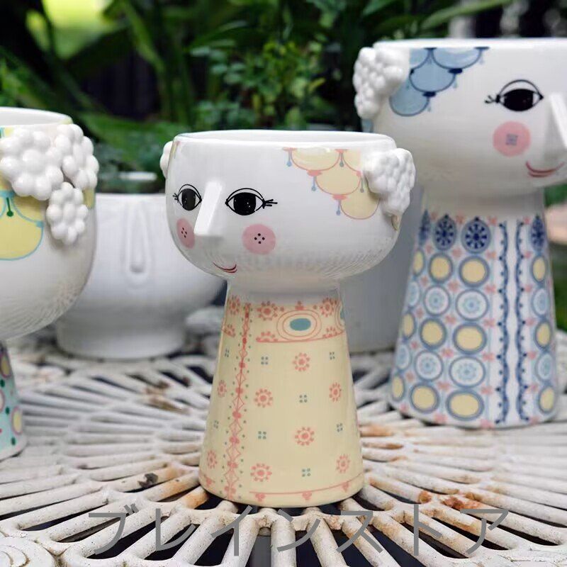 北欧雑貨 ビヨン・ヴィンブラッド Bjorn Wiinblad ビンテージ フラワー