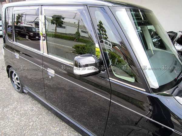 タント(カスタム可) L600 L610 ステンレスピラー日本製超鏡面