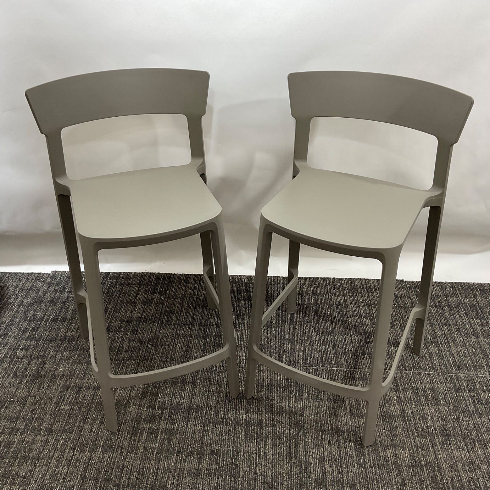 Calligaris カルガリス Skin Stackable Stool スキンスタッキングスツール 2脚売り 清掃済み!!