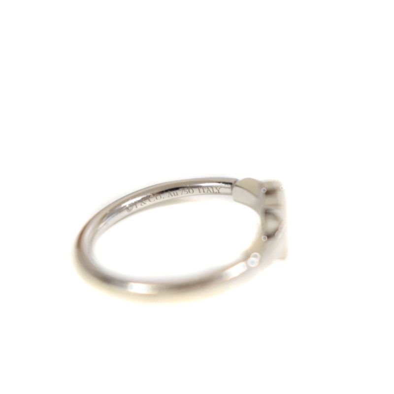 美品❤️Tiffany & Co. Tワイヤーリング10号ゴールドクリスタルリング TIFFANY&Co. ティファニー Tワイヤー リング 指輪 10号 18金 K18
