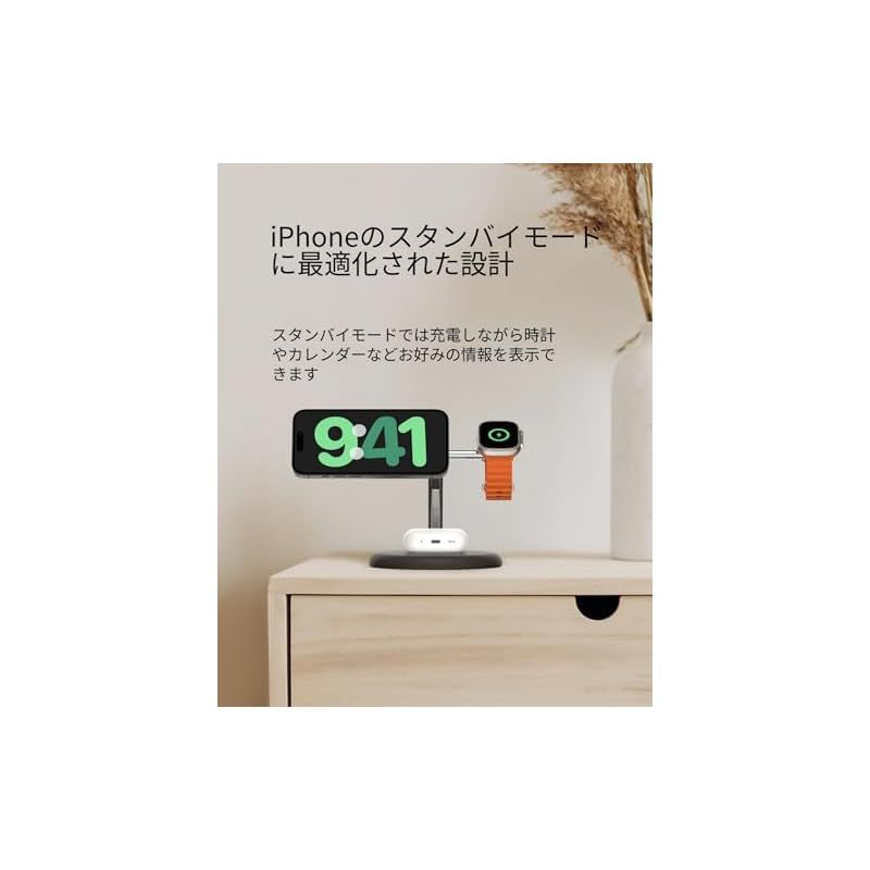 最大15W高速充電 AirPods|ワイヤレス充電対応イヤホン