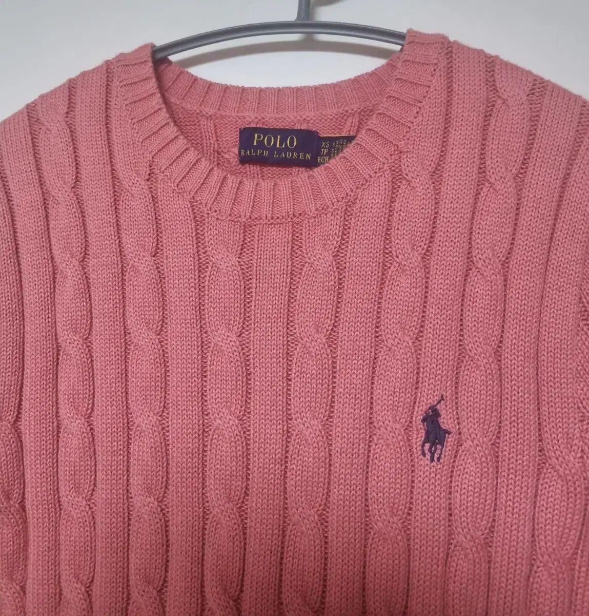 ポロ Ralph Lauren(ラルフローレン) 半袖 ケーブルニット XS