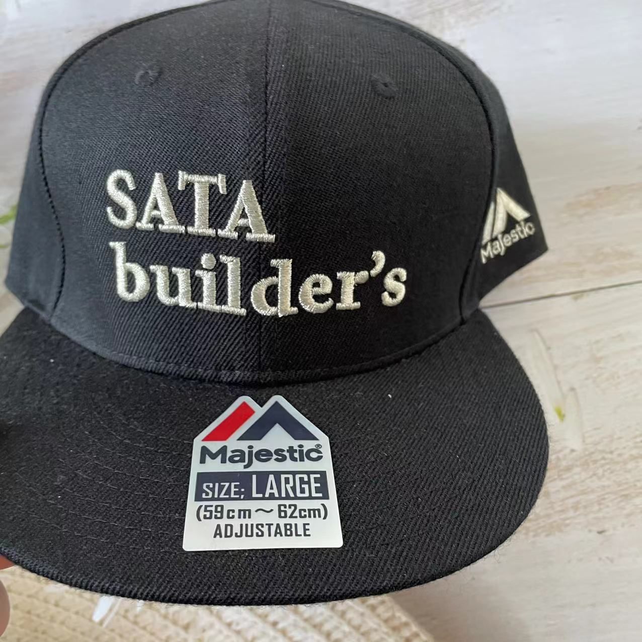 SATA builder's キャップ　佐田ビルダーズ 未使用 SATA builder's キャップ 佐田ビルダーズ - メルカリ