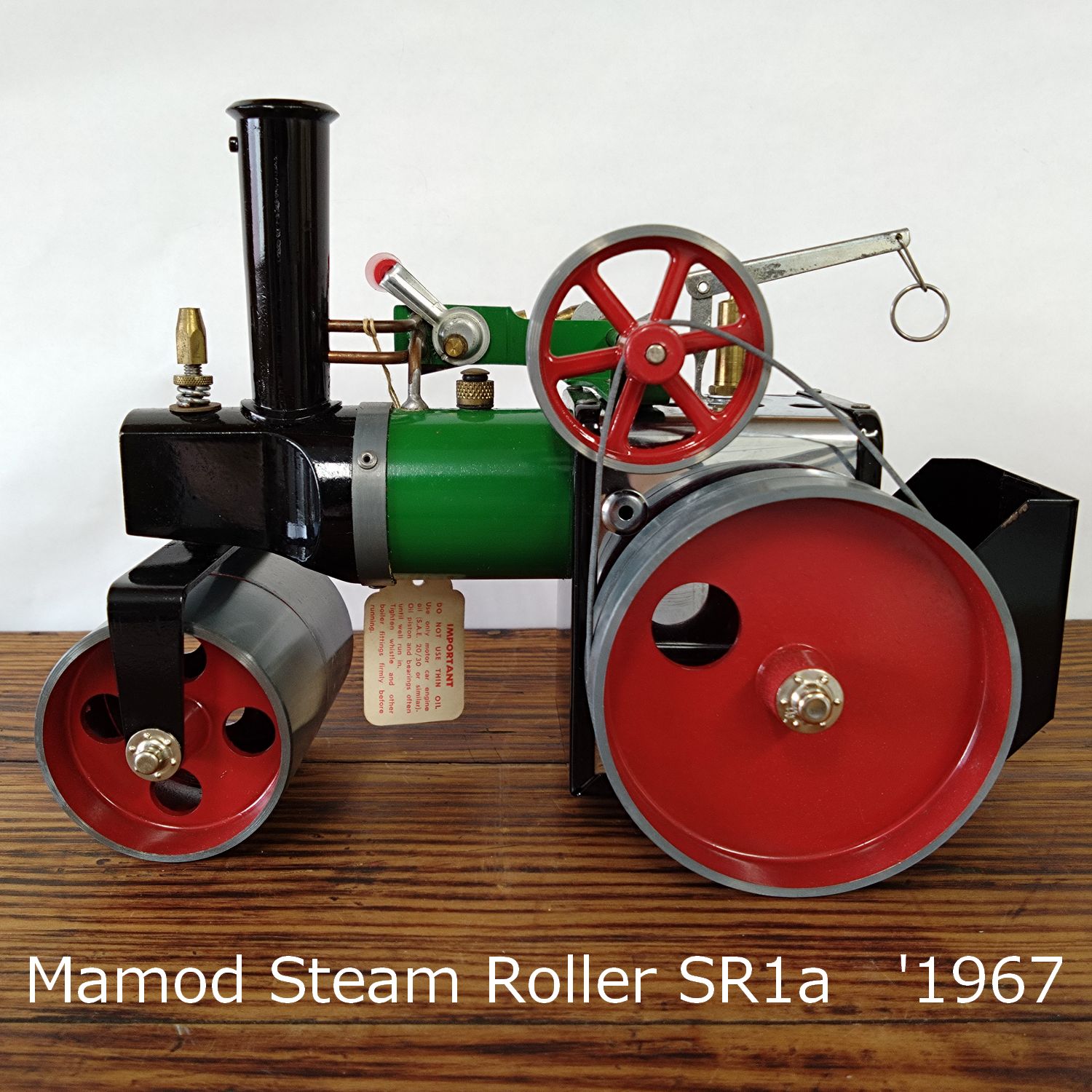 MAMOD STEAM ROLLER マモッド スチームローラー 蒸気 イギリス Mamod Steam Roller SR1a '1967 スチームローラー 28cm
