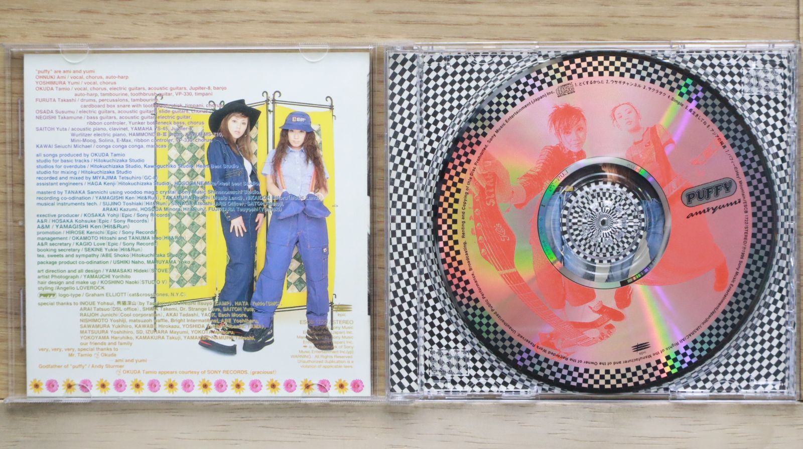 国内盤CD☆パフィー/PUFFY□ amiyumi 【ESCB1722/4988010172220