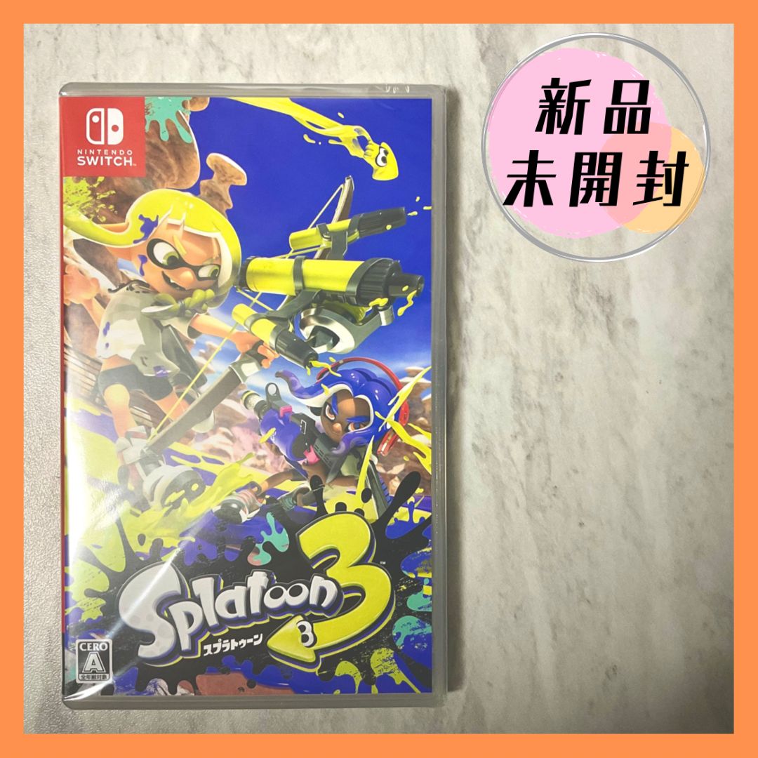 Nintendo Switch Splatoon3エディション 新品 未開封