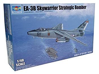 中古】(未使用・未開封品) トランペッター 1/48 アメリカ海軍 EA-3B  