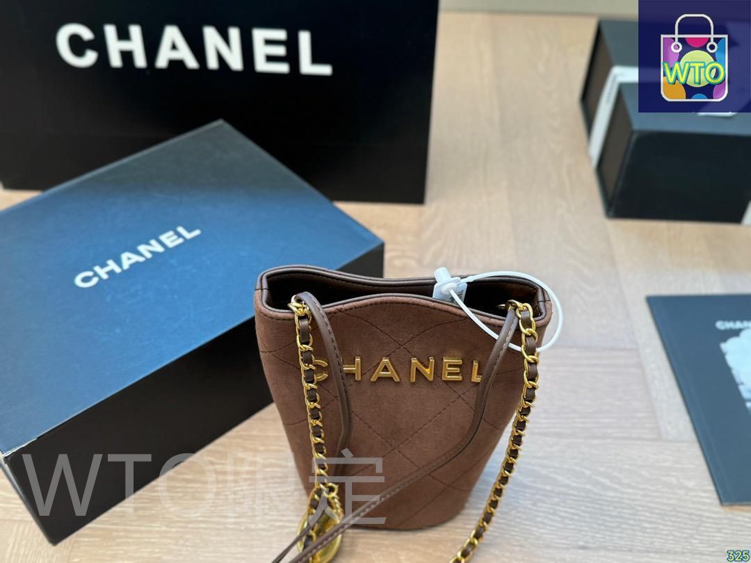 【安心の国内配送☆】CHANEL バケットバッグ 気取らず大人カジュアル♪】CHANEL バケットバッグパック