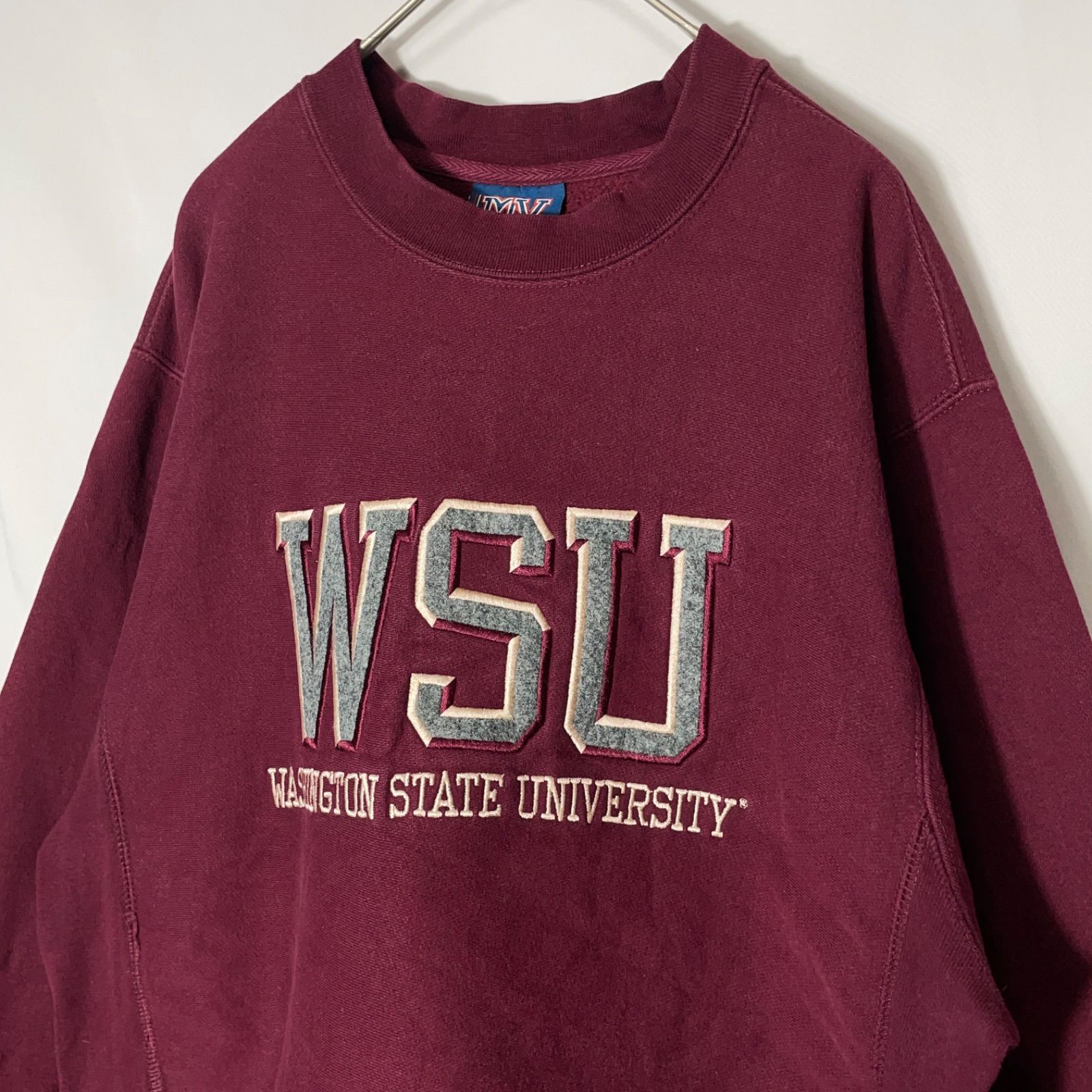 90s~00s カレッジロゴ ワシントン州立大学 WSU 刺繍ロゴ