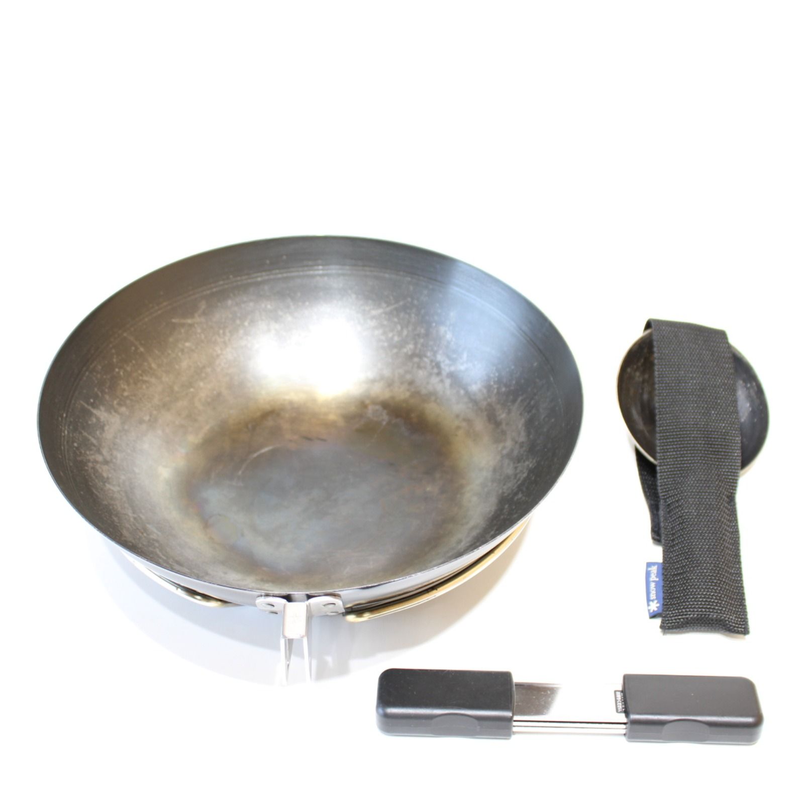スノーピーク 火燕鍋・火燕お玉・火燕鍋剛炎ジョイント セット 初期品番 CS-160/155/159 snow peak - メルカリ