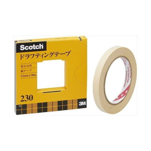 スリーエム ジャパン ドラフティングテープ 230-3-12 12×30m 