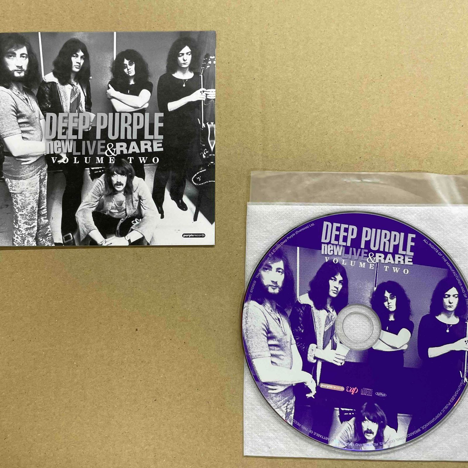 ディープ・パープル/ライブ・アンド・レアVol.2 紙ジャケット中古CD