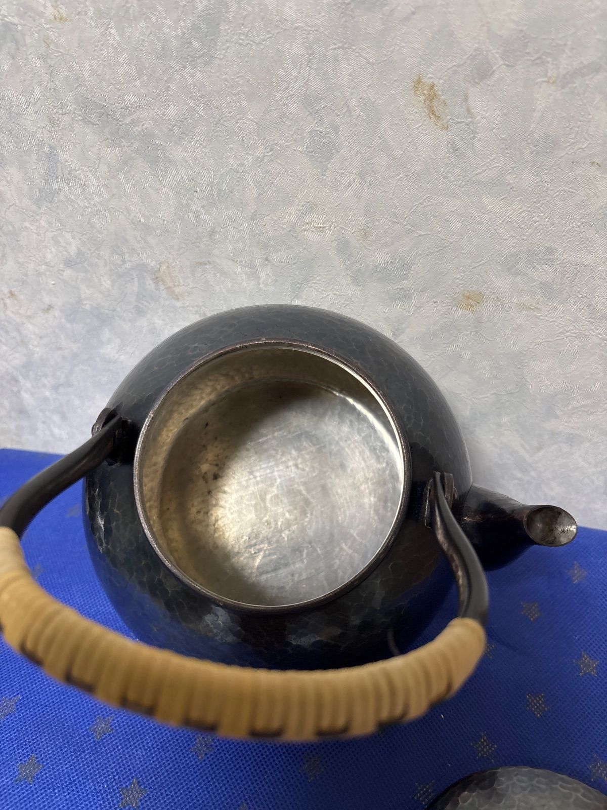 【美品】玉川堂 鎚起銅器 湯沸 紫金色 玉川堂 (ギョクセンドウ) 銅製湯沸 紫金色鎚肌｜トレファクONLINE