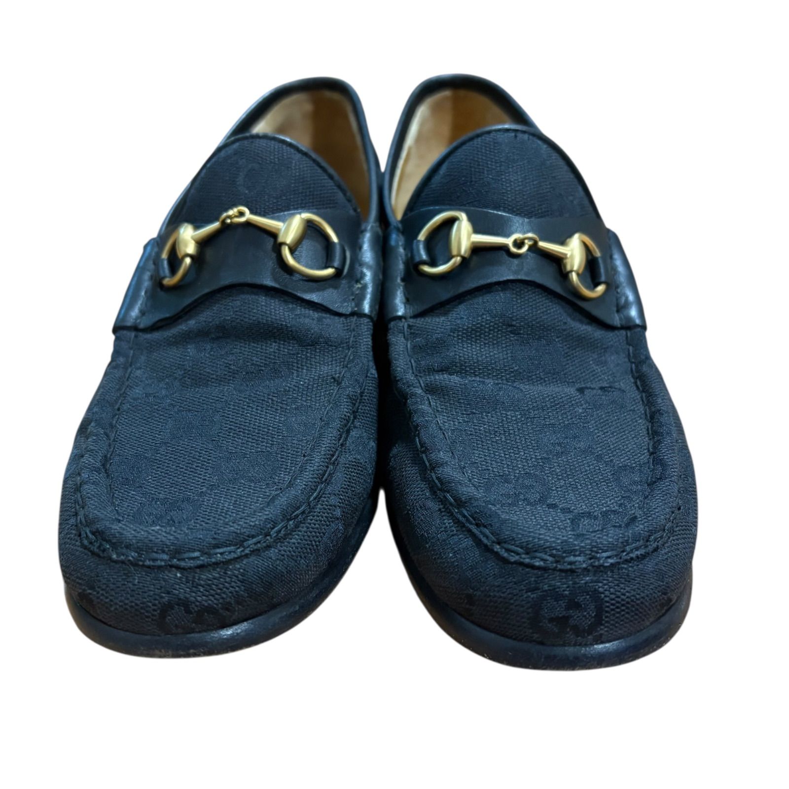 GUCCI グッチ 36 1/2 23.5 レザー ホースビット ローファー GUCCI グッチ ホースビットローファー 36 1/2 23.0cm〜23.5cm - メルカリ