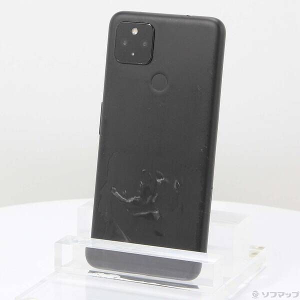 中古品〕 Google Pixel 4a 5G 128GB ジャストブラック G025H SoftBank 