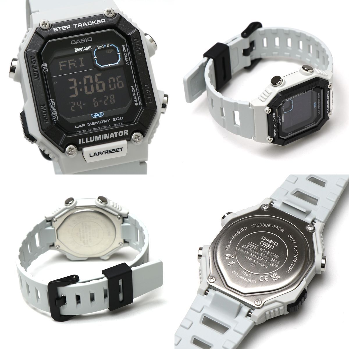 カシオ CASIO WS-B1000 Bluetooth スマートウォッチ 歩数計
