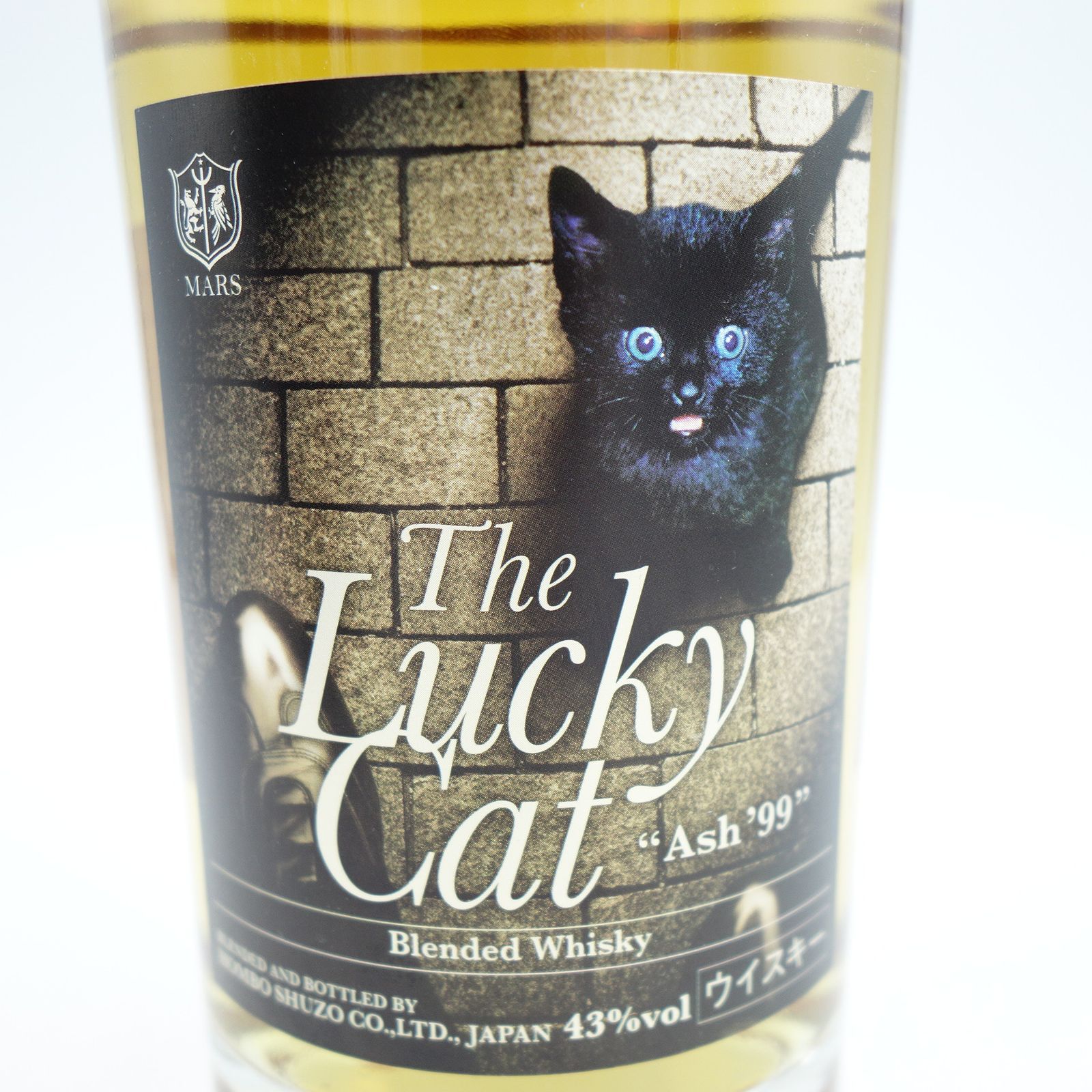 ウイスキー　ザ・ラッキーキャット　『アッシュ’99’’』　MARS 楽天市場】マルスウイスキー ザ・ラッキーキャット アッシュ 99
