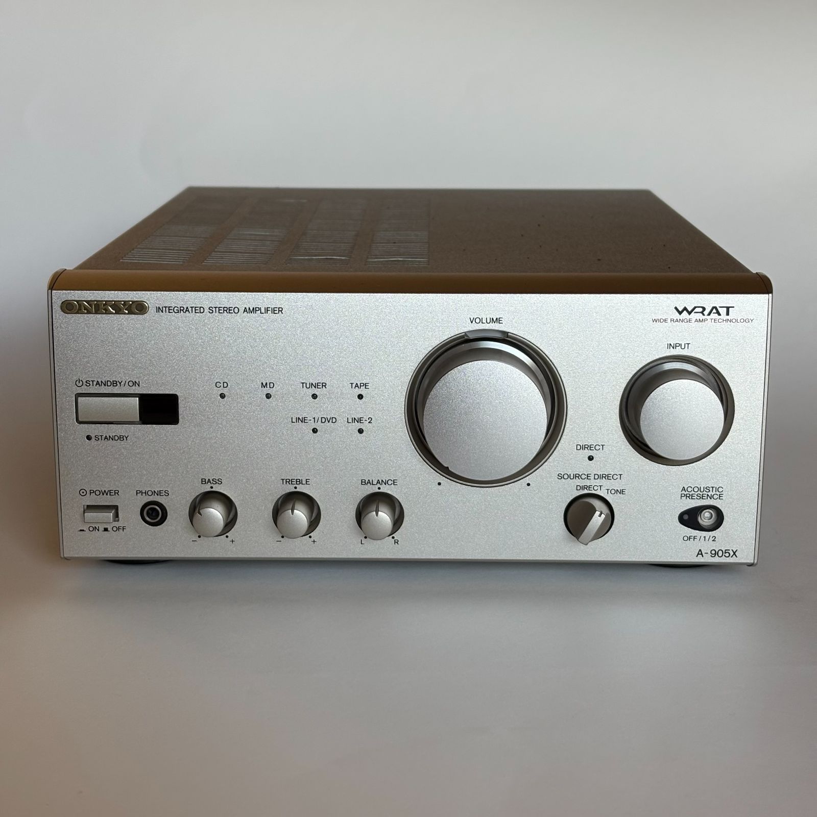 ONKYO オンキョー INTEC205 A-905Xプリメインアンプ 【ジャンク