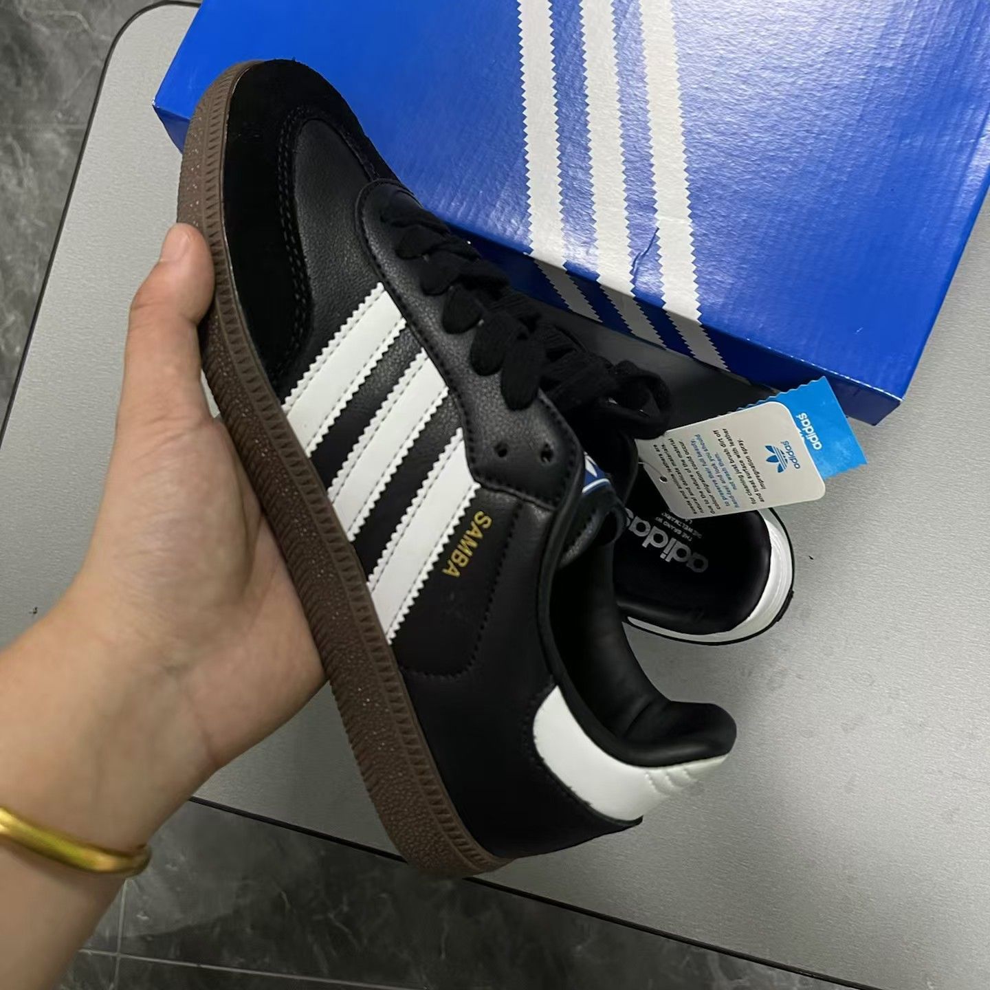 adidasアディダス サンバ Samba OG ブラック White Gum Adidas Originals Samba black