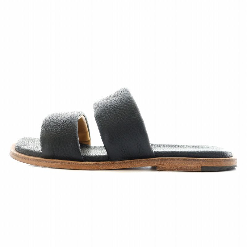オーラリー AURALEE レザーストラップサンダル LEATHER STRAP